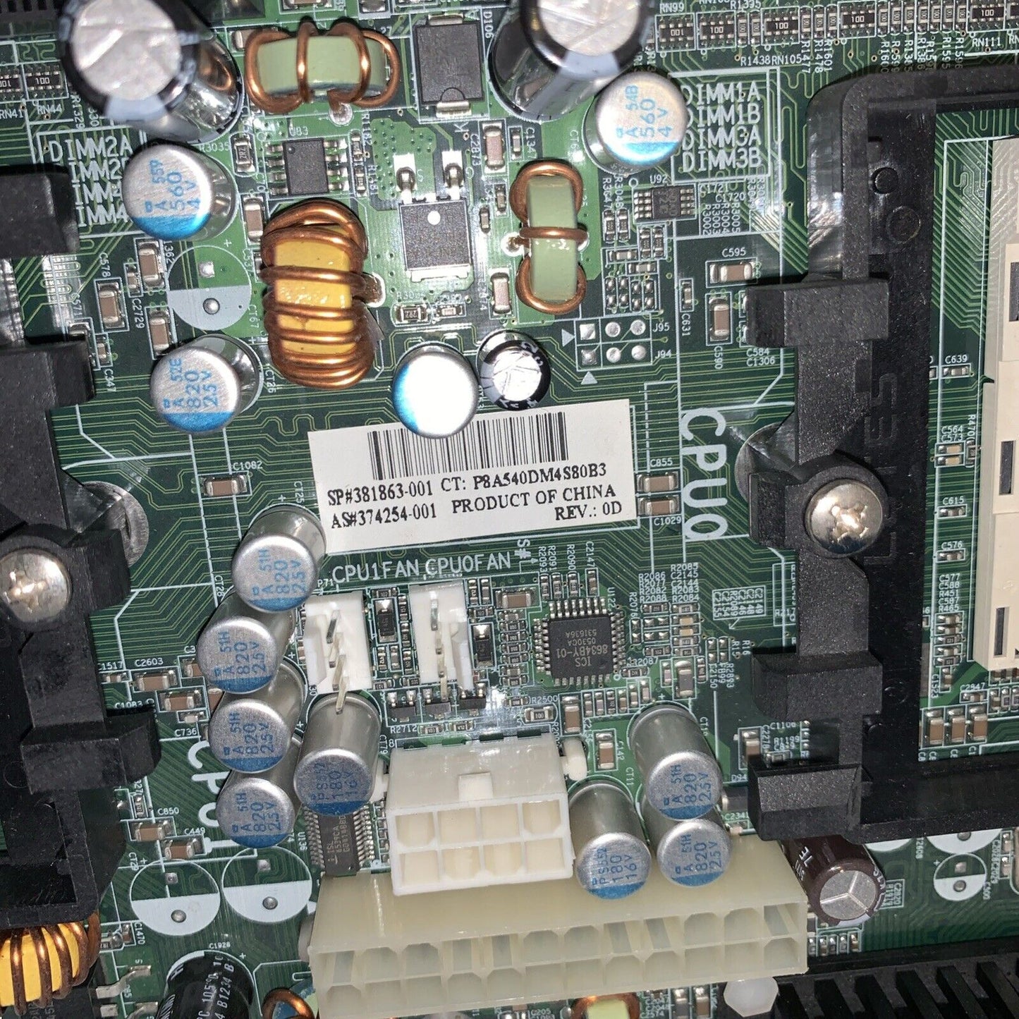 HP XW9300 WORKSTATION MOTHER BOARD REPAIR SERVICE 381863-001 374254-001