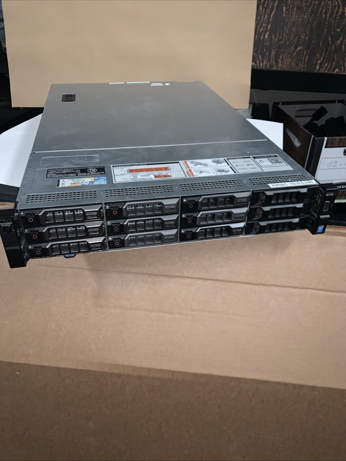 Dell Power edge R730XD Dual E5-2650 V3, 2x200GB SSD 256GB Ram server