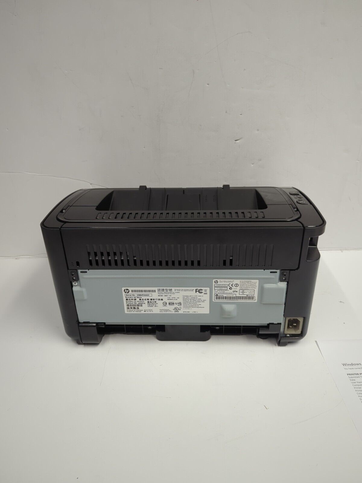 NICE HP LaserJet Pro P1102w Wi-Fi Monochrome Printer (No Toner) Tested -