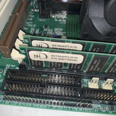 Grade A ~ Super Micro Computer P6SBA Motherboard Intel P3 1000MHZ CPU