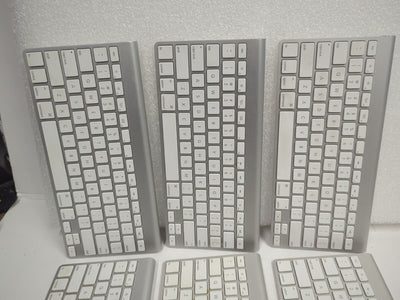 Lot Of 6 Apple A1314 Wireless Keyboards - Untested
