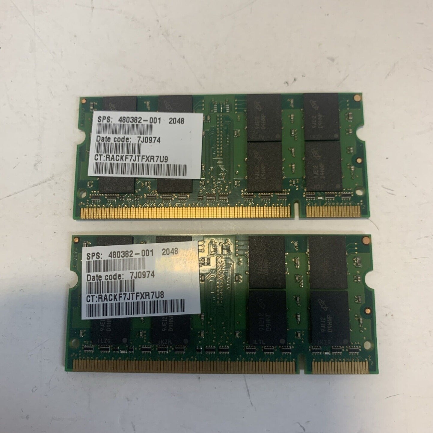 2x 2GB =4GB HP Pavilion dv7 laptop PC2-6400 800MHZ laptop memory