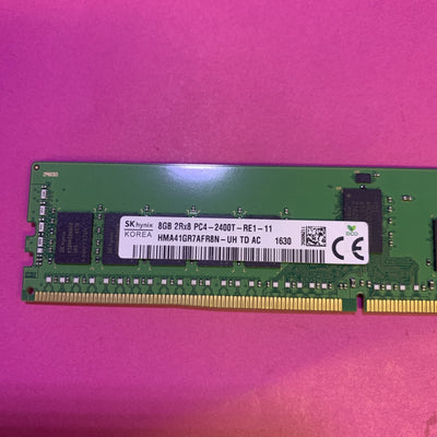 SK Hynix 8GB PC4-2400T DDR4 2400MHz ECC Registered Server RAM HMA41GR7AFR8N-UH