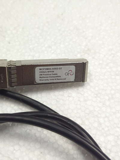 MCP2M00-A002-GT Mellanox Compatible 25G SFP28 Copper Cable (2M Passive) -