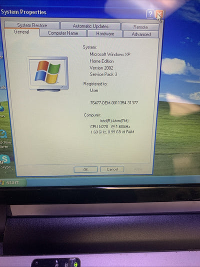Nice ~ mini Acer notebook Aspire one Atom N270 1.60GHZ 1GB 160GB Windows XP home