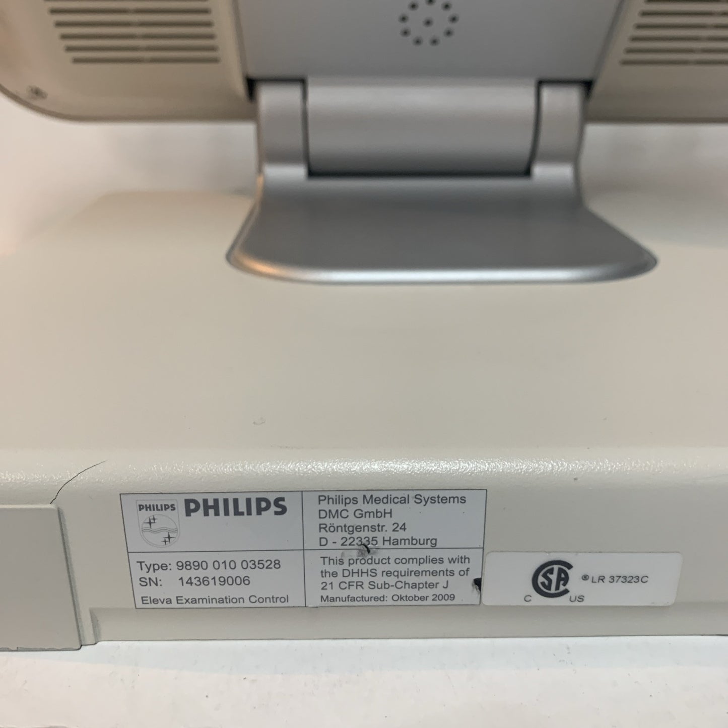 Philips EEC-A Eleva Examination Control Console 9890-010-03528