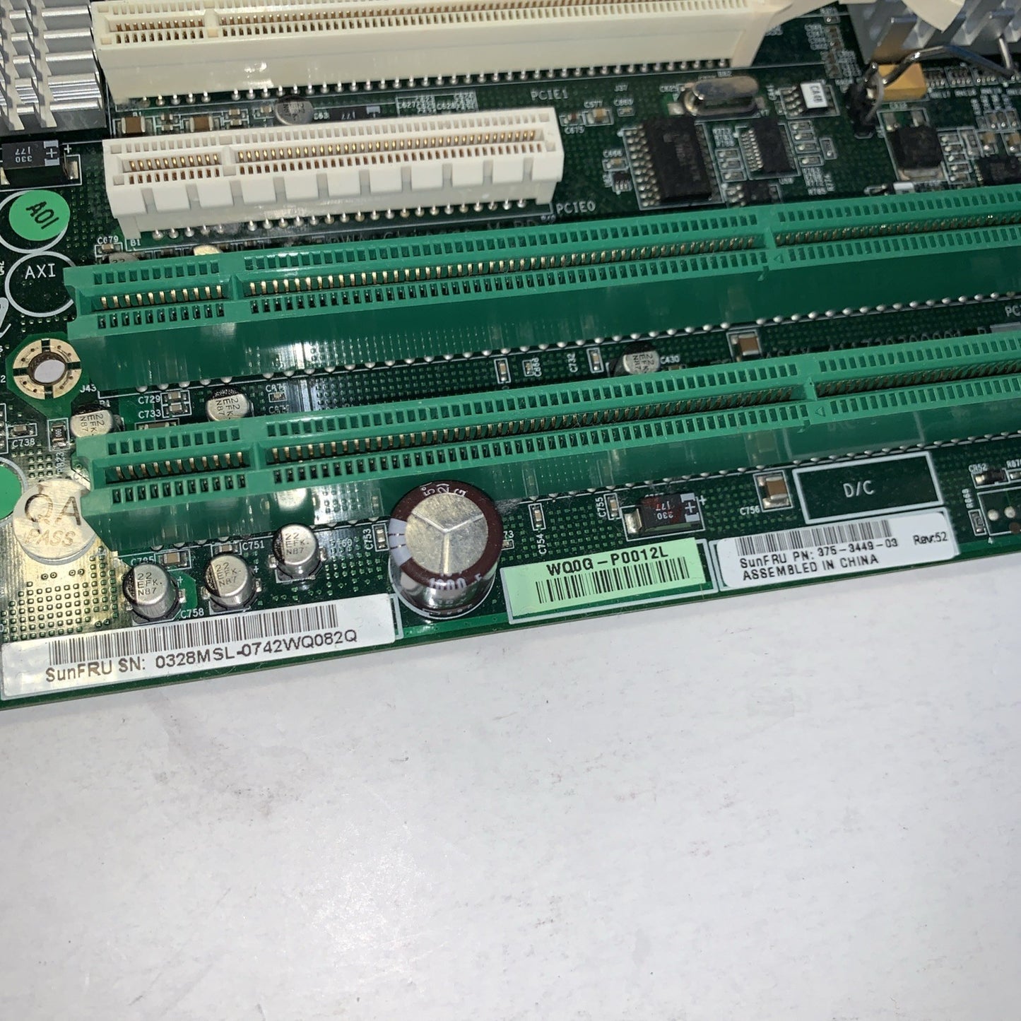 SUN Microsystems 375-3449-03 Ultra25 Blade System board