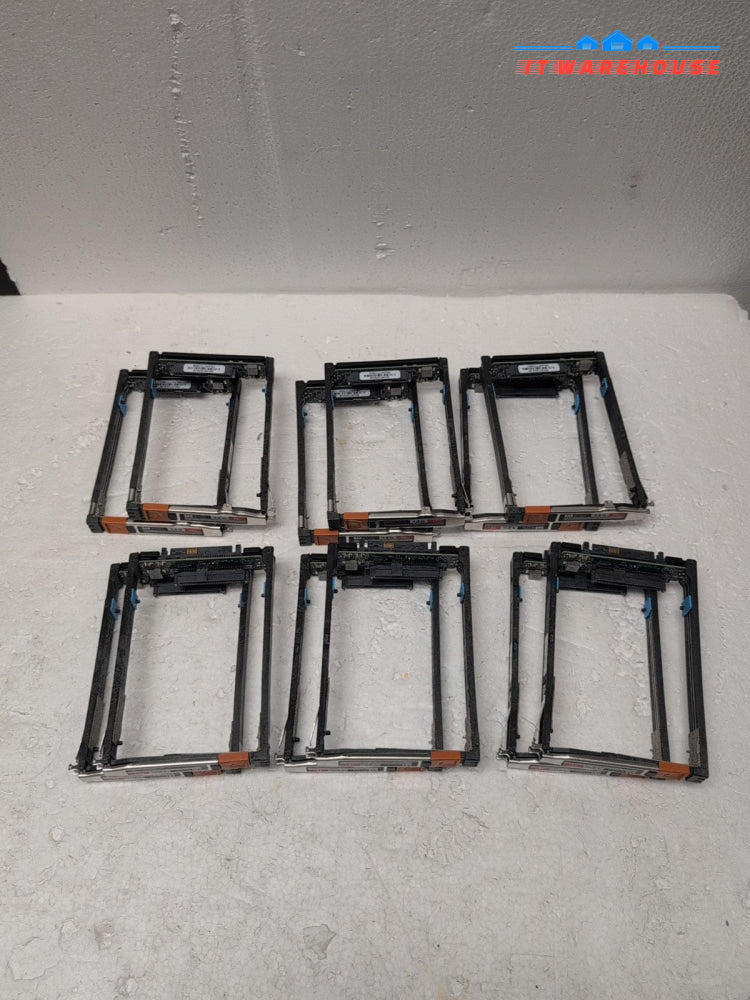 12x Dell EMC VMAX 2.5" SFF SAS/SATA SSD Caddy 100-564-417 Tray W/ 303-287-003D -