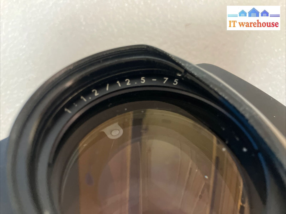 13K Motor Drive Camera 19979 Preset Tv Zoom Lens 1:1.2/12.5-75