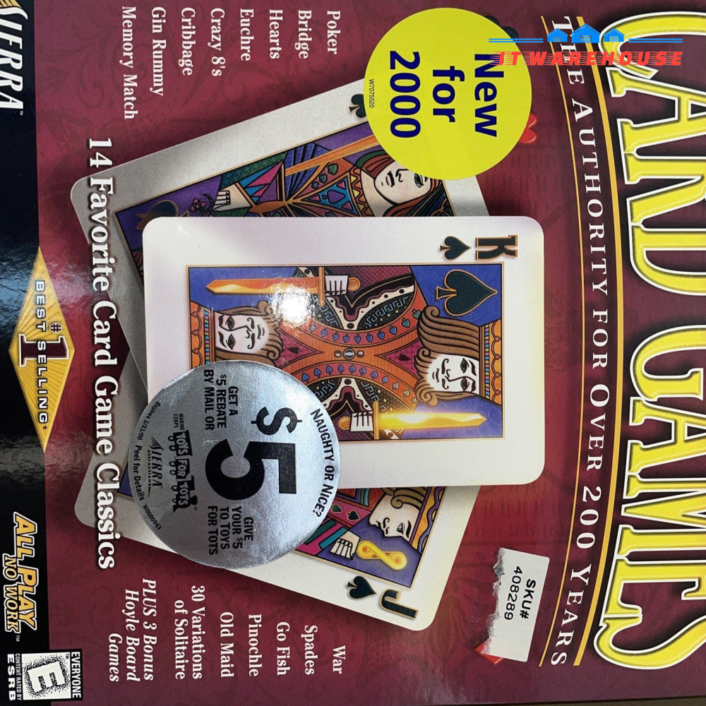 14 x Sierra Hoyle Card Games CD-ROM GAME (PC win95/98, Apple PowerPC/PowerMac)