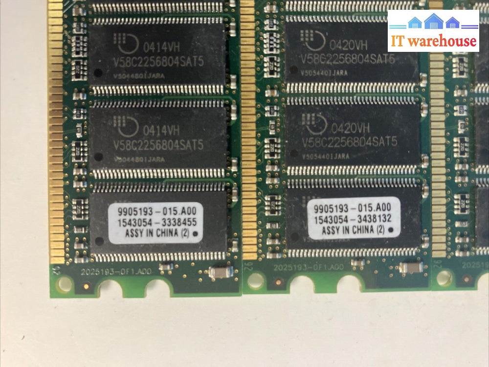 (14x 512MB) Kingston KTH-D530/512 DDR-400 PC-3200 184-Pin Desktop SDRAM Memory ~