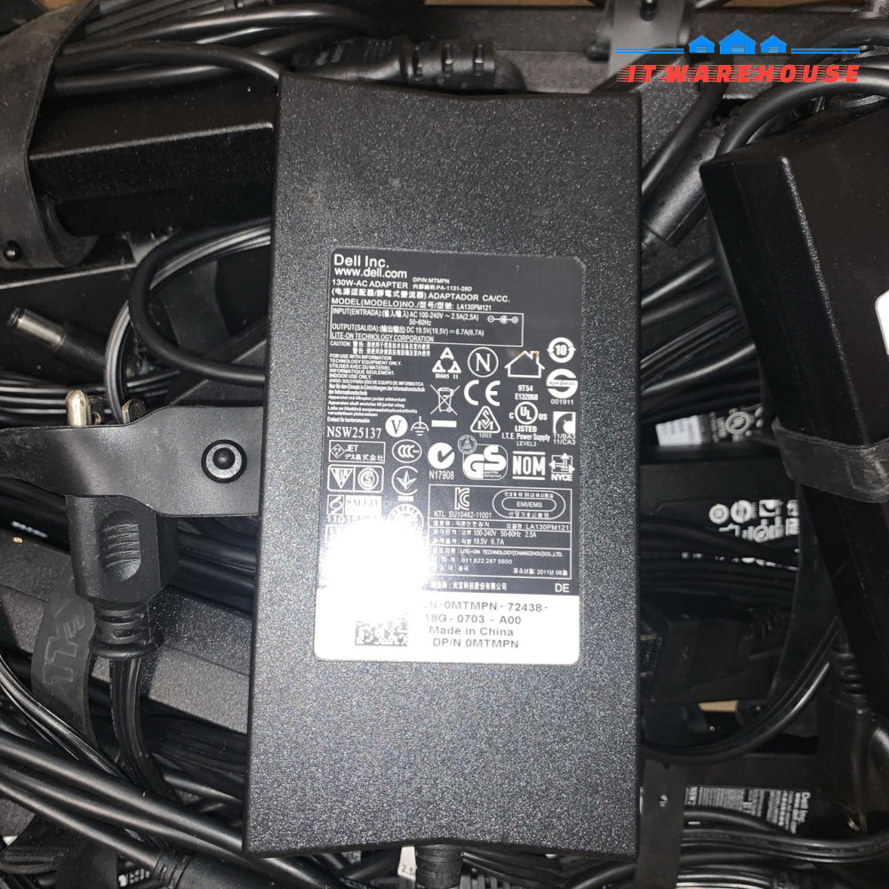 (14x) Genuine Dell PA-4E 130W 19.5V 6.7A AC Charger Adapter MTMPN JU012 VJCH5