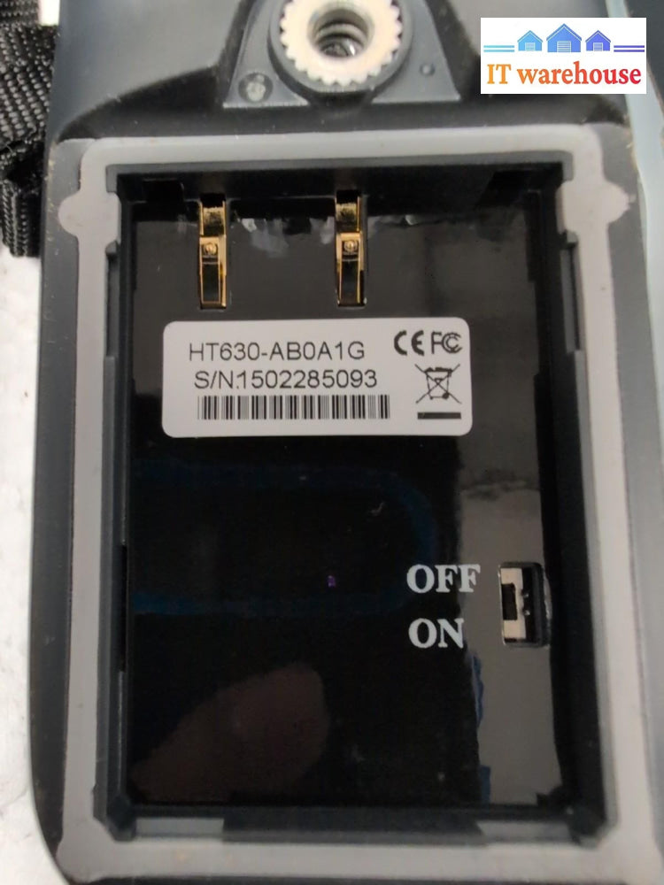 14x  UNITECH  HT630 DATA COLLECTION TERMINAL SCANNER W/Battery (AS IS, *Read) -