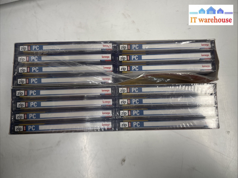 15X iomega Zip 250M Disks with ZIP 250 USB Drive 30957500 and cable +