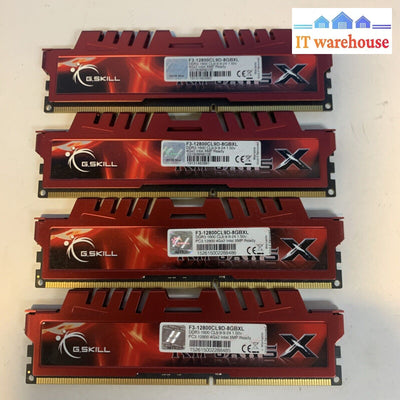 16 GB (4x 4GB) G.Skill RIPJAWS X F3-12800CL9D-8GBXL PC3-12800 DDR3-1600 RAM
