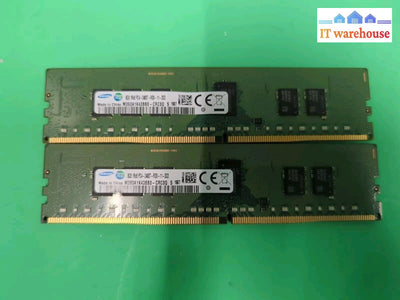 16GB (8GBX2) Samsung 2400MHz DDR4 PC4-2400T Server Memory M393A1K43BB0-CRC -