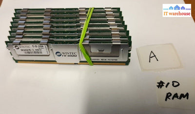 -  16GB (8x2GB)  39C945341B-IL WINTEC 2GB PC2-5300 DDR2-667 FB SERVER RAM @@@