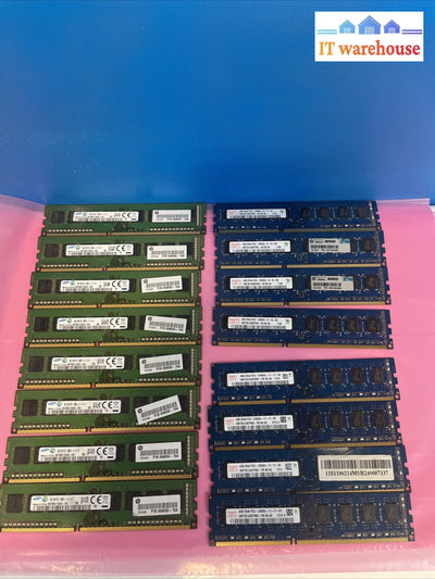 ( 16x 4GB, 8 pairs) DDR3 PC3  Desktop Ram