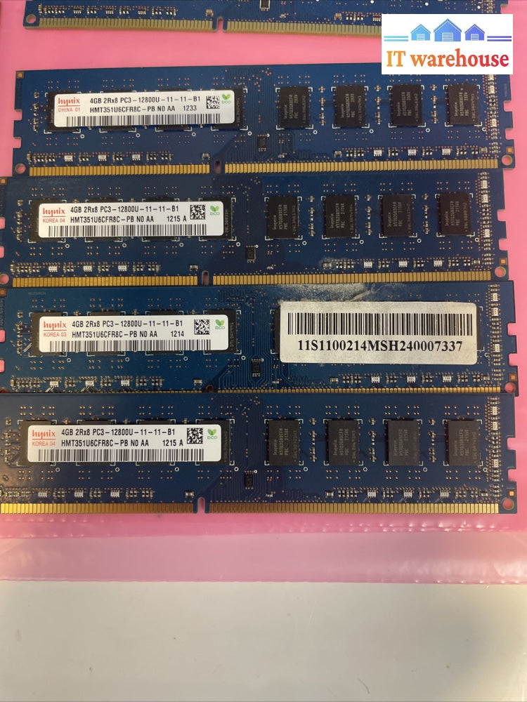 ( 16x 4GB, 8 pairs) DDR3 PC3  Desktop Ram