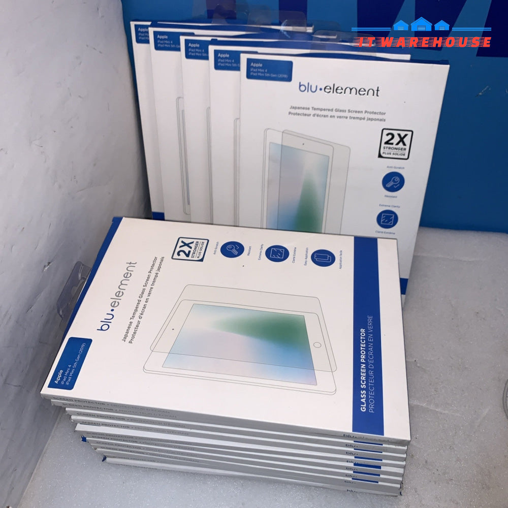 17x blu element Tempered Glass Screen Protector for Apple iPad Mini 4 / 5 (2019)