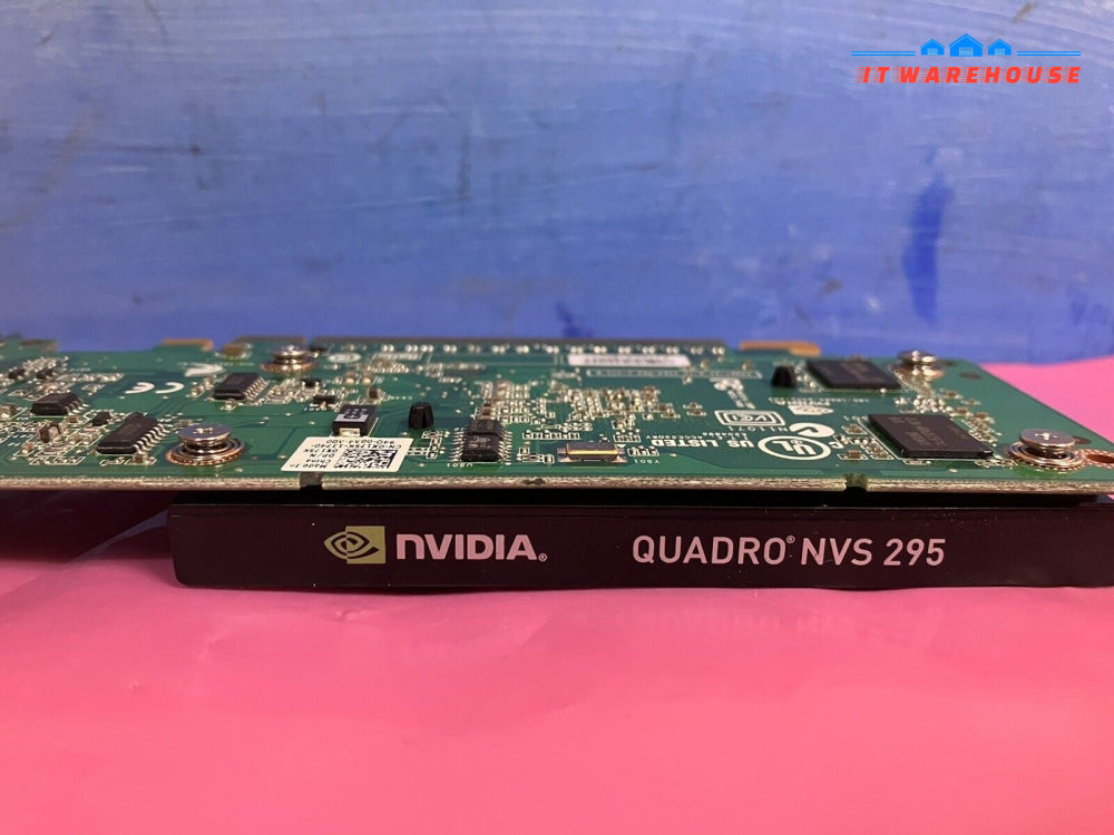 ~ 180-10685-0005-A02 DELL NVIDIA QUADRO NVS 295 256MB PCI-E VIDEO CARD 0X175K