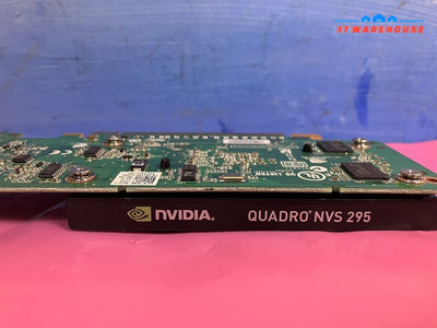 ~ 180-10685-0005-A02 DELL NVIDIA QUADRO NVS 295 256MB PCI-E VIDEO CARD 0X175K