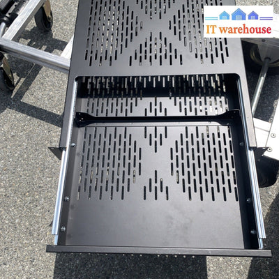 19-Inch 2U Rack Drawer For Keyboard Or others