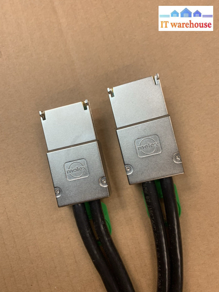 1M Molex PCIe External Cable QSFP+ to QSFP+ PCIe Gen3 x8 Server GPU NVMe