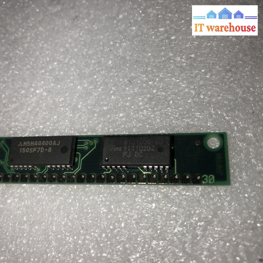 1MB Simm 30-pin 70ns 3-Chip  (2x M5M44400AJ) (1x  81C1000-80)