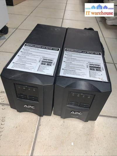 (1x) APC Smart-UPS 750 500W （NO BATTERIES***）