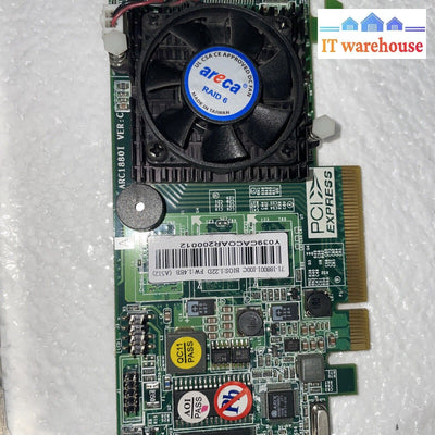 1X Arc1880I Areca Raid Controller 6G 8 Port
