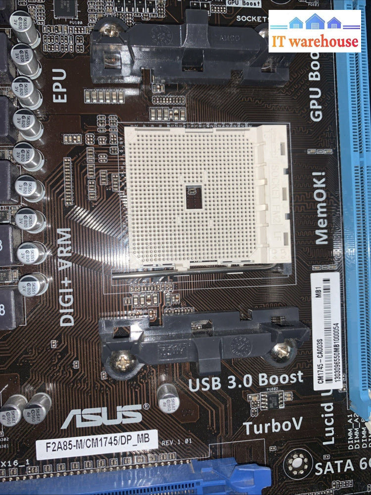1x ASUS F2A85-M FM2 Motherboard
