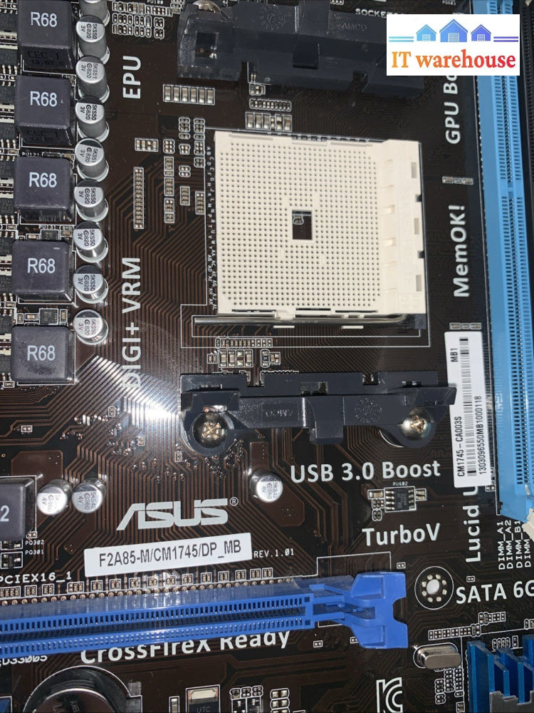 1x ASUS F2A85-M FM2 Motherboard