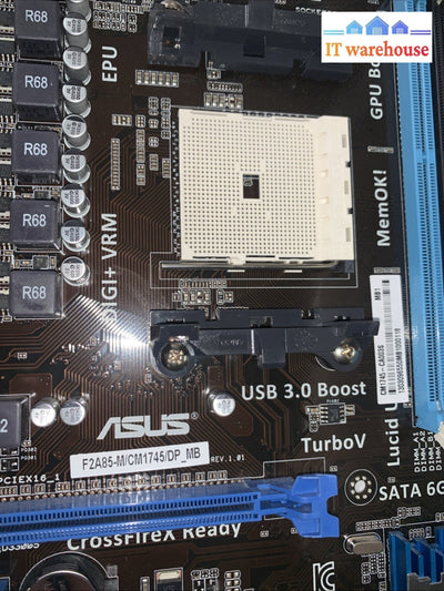1x ASUS F2A85-M FM2 Motherboard