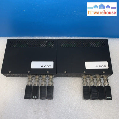(1x) Avigilon ENC-4P-H264 4 Port H264 Analog Video Encoder CCTV (4 Plugs)