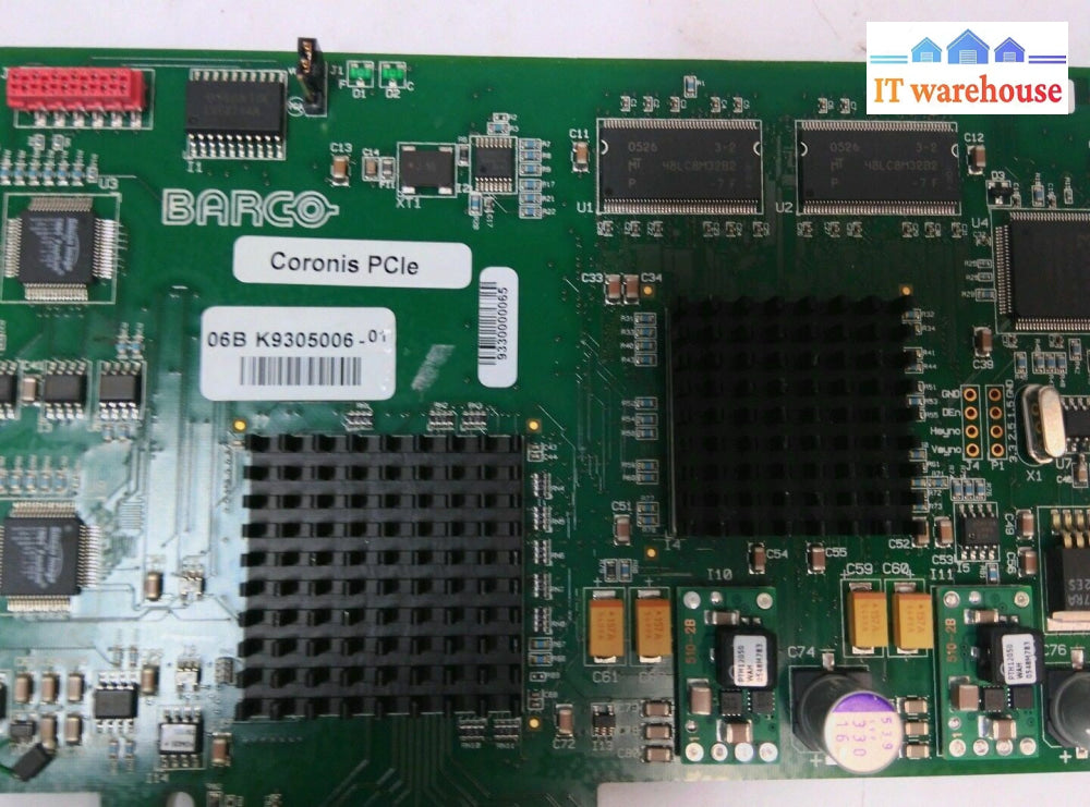 - 1x BARCO K9305006 BarcoMed PCIe Coronis PCIExpress  Display Controller Card