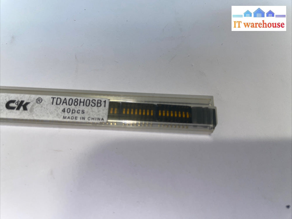 1x C&K COMPONENTS TDA08HOSB1