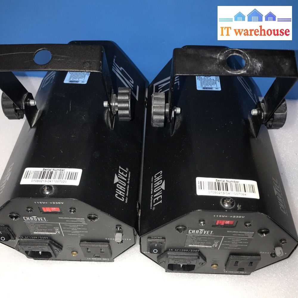 1X Chauvet Dj Lx-5 Moonflower Led Light Mint Cond Mounting Bracket