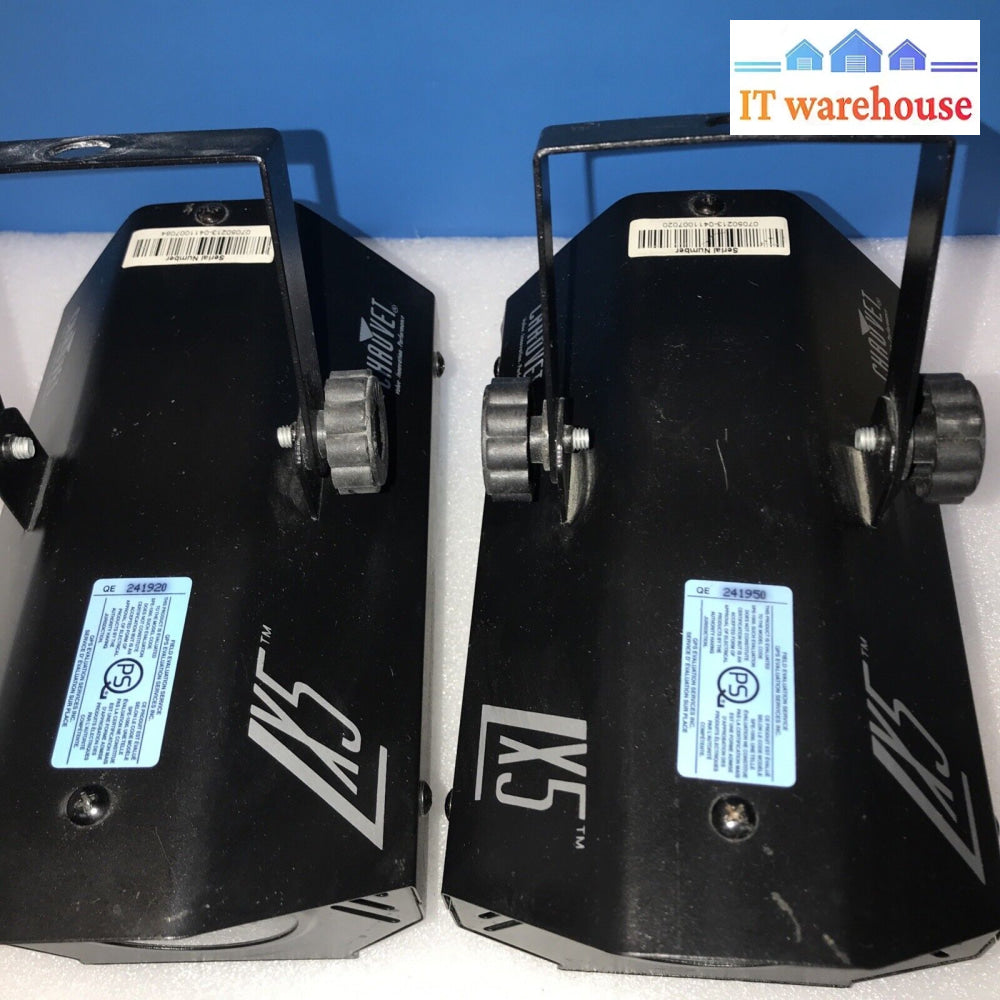 1X Chauvet Dj Lx-5 Moonflower Led Light Mint Cond Mounting Bracket