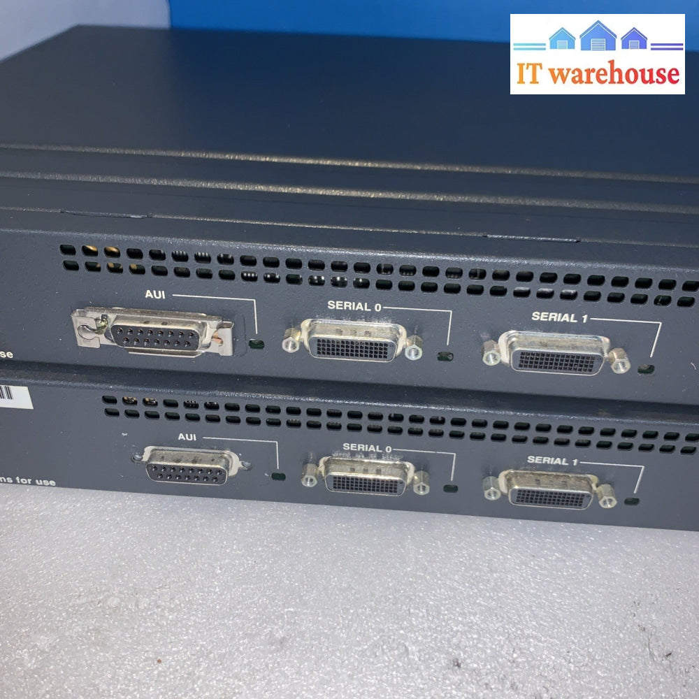 (1x) Cisco 2500 2511 16-Port Async Serial Access Terminal Server Route ...
