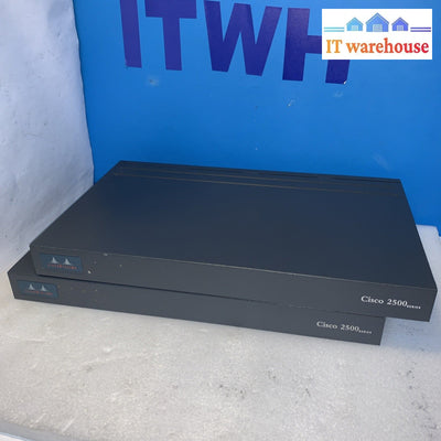 (1x)  Cisco 2500 2511 16-Port Async Serial Access Terminal Server Router