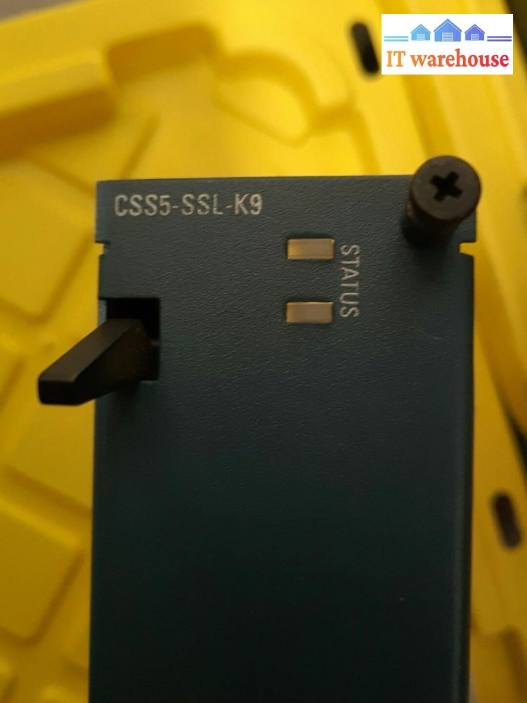 -1X Cisco Css5-Ssl-K9 Module With 64M Ram For 11500 11503 11506 Series @@@