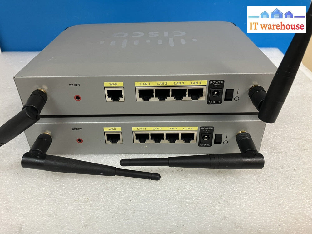 (1x) Cisco RV220W Wireless 4 Port Ethernet Switch Security Firewall Router + Ac