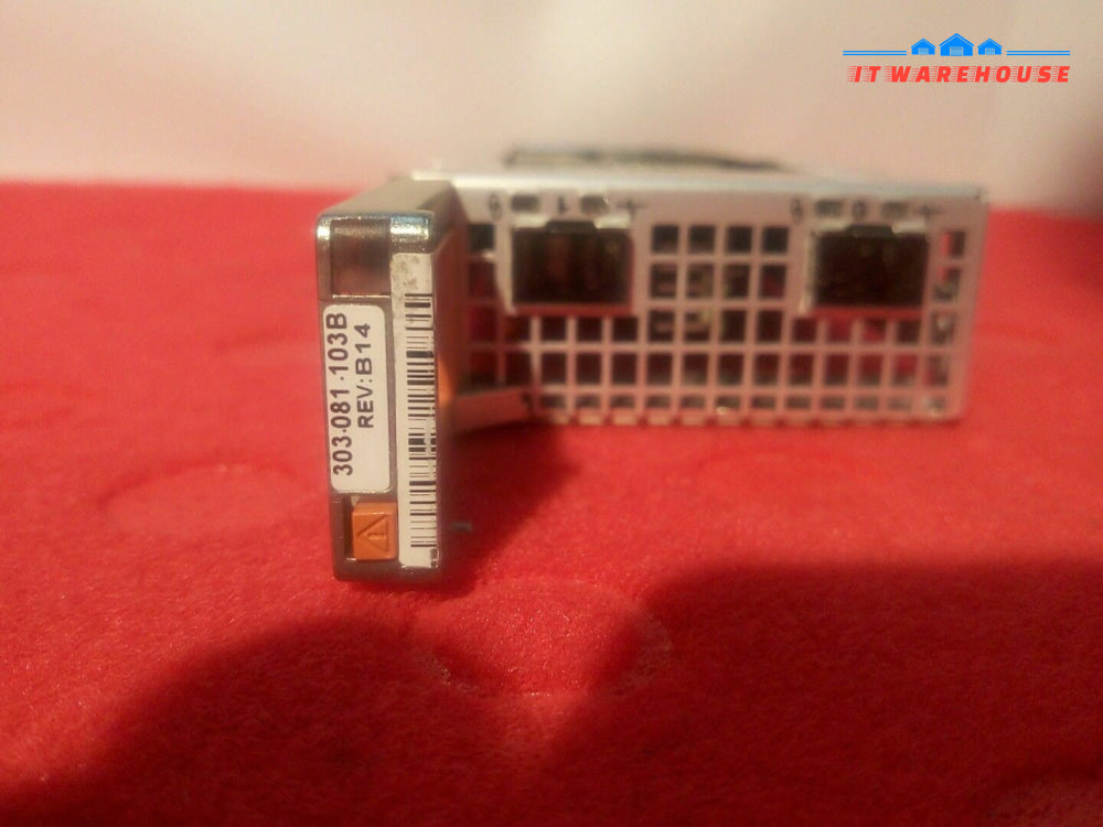 - 1x  Dell EMC 303-081-103B 10 Gb 2 Ports Network Module SLIC10 HVPGD 0HVPGD 