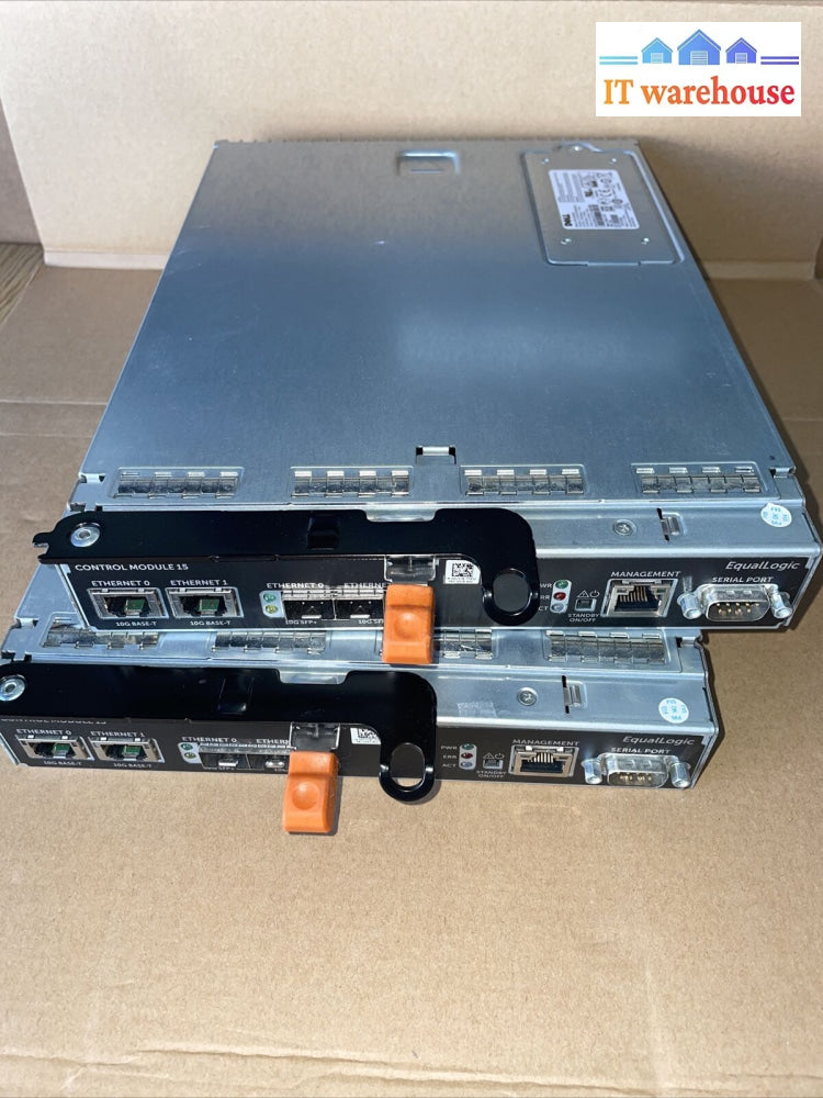 1X Dell Equallogic Control Module Type 15 10Gb Iscsi - 15Tf9Fx E09M E09M003