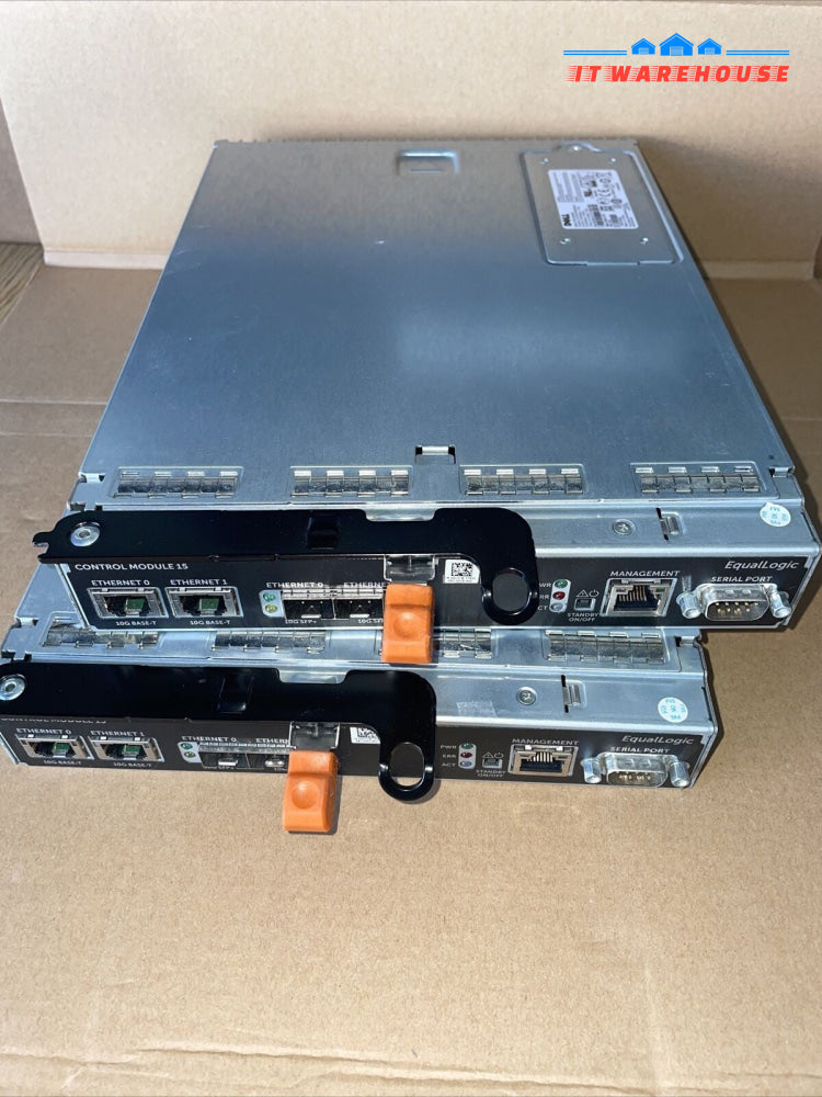 1x Dell EqualLogic Control Module type 15 10GB iSCSI - 15TF9FX E09M E09M003