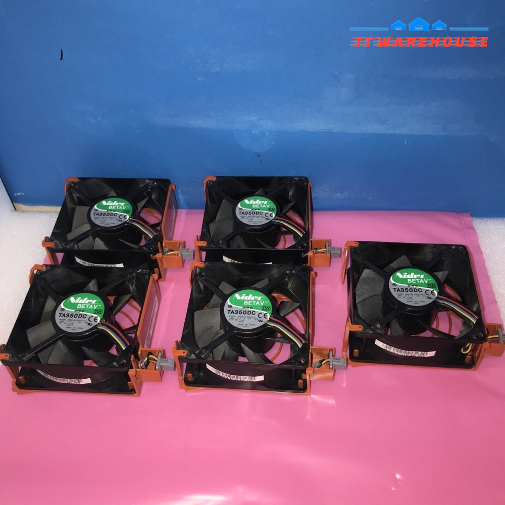 ( 1x) Dell PowerEdge 1900 2900 Server Fan TA350DC 12V 1.0A JC915 0JC915