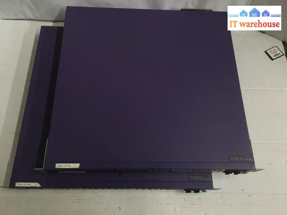 ~ 1x Extreme Networks Summit X350-48T 48-Port Layer 2 Managed Gigabit Switch