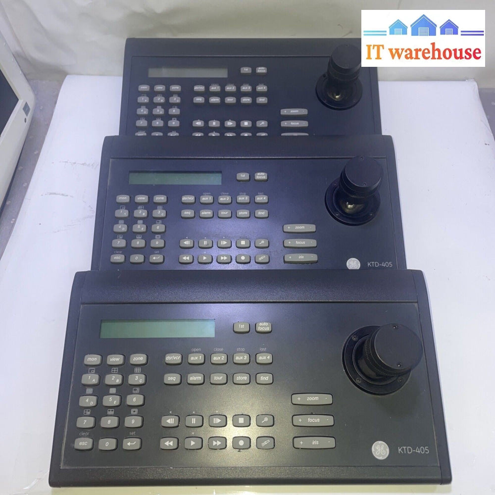 1x GE Interlogix Kalatel Model KTD-405 Security Camera Controller Keyboard (Qty)
