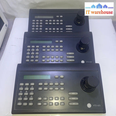1x GE Interlogix Kalatel Model KTD-405 Security Camera Controller Keyboard (Qty)